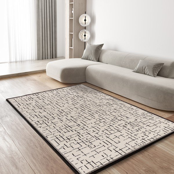 Kremno bela preproga 133x190 cm Retro – Universal-image-1