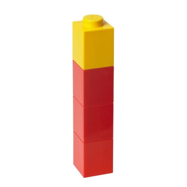 Rdeča steklenička za pijačo LEGO®, 375 ml