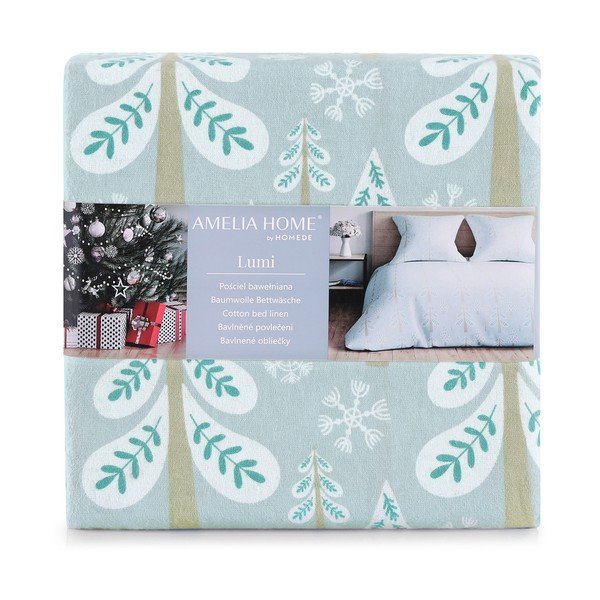 Flanelna posteljnina AmeliaHome Snuggy Lumi, 200 x 220 cm-image-4