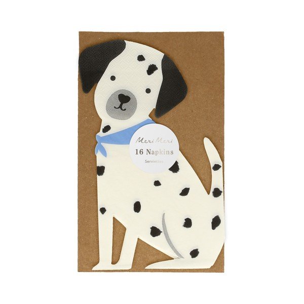 Papirnati prtički v kompletu 16 ks Puppy – Meri Meri-image-1