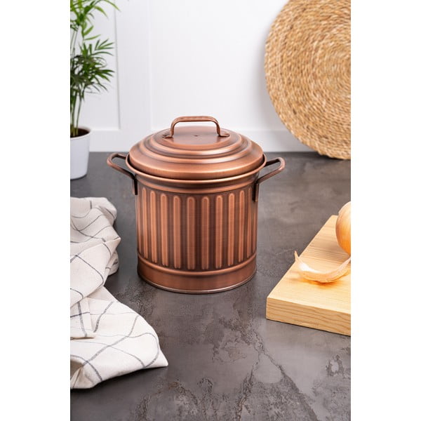 Jekleni koš za smeti 4 l - Hermia-image-1