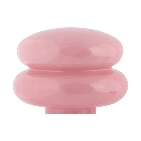 Rožnata steklena namizna svetilka (višina 24 cm) Incesante – Leitmotiv-image-2