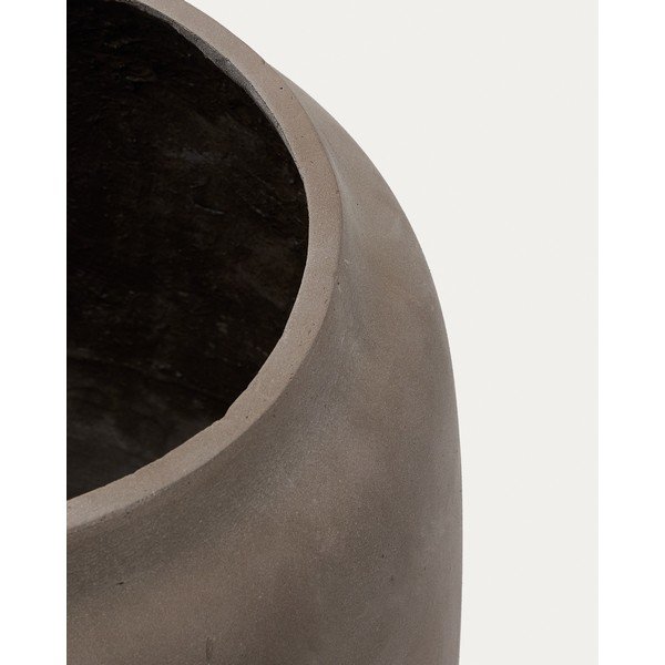 Betonski okrasni cvetlični lonec ø 53 cm Lira – Kave Home-image-4