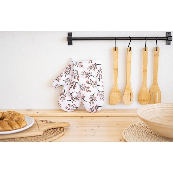 Božične kuhinjske rokavice v kompletu 2 kom Rowan Berries - Butter Kings-image-1