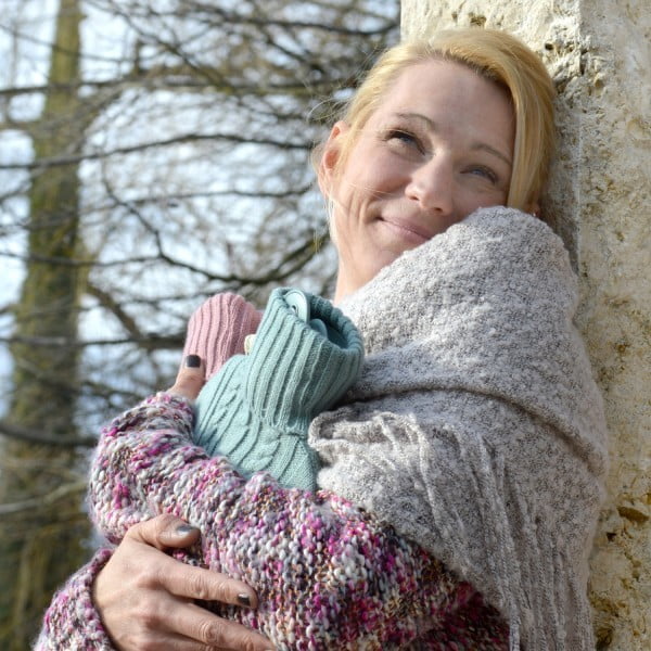 Termofor s pleteno prevleko Classic - Hugo Frosch-image-1