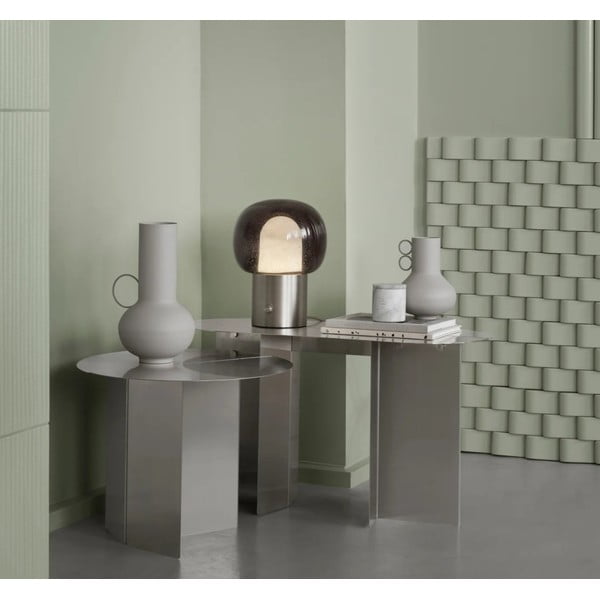 Okrogla stranska mizica iz nerjavečega jekla ø 50 cm Oru – Blomus-image-3