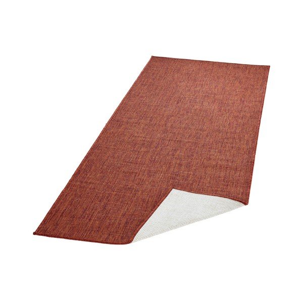 Opečno rdeča zunanja preproga NORTHRUGS Miami, 80 x 350 cm-image-4