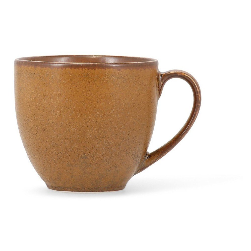 Rjava porcelanasta skodelica za kapučino 200 ml Ovio