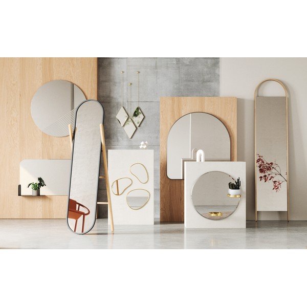 Stoječe ogledalo z lesenim okvirjem 45x196 cm Bellwood – Umbra-image-4