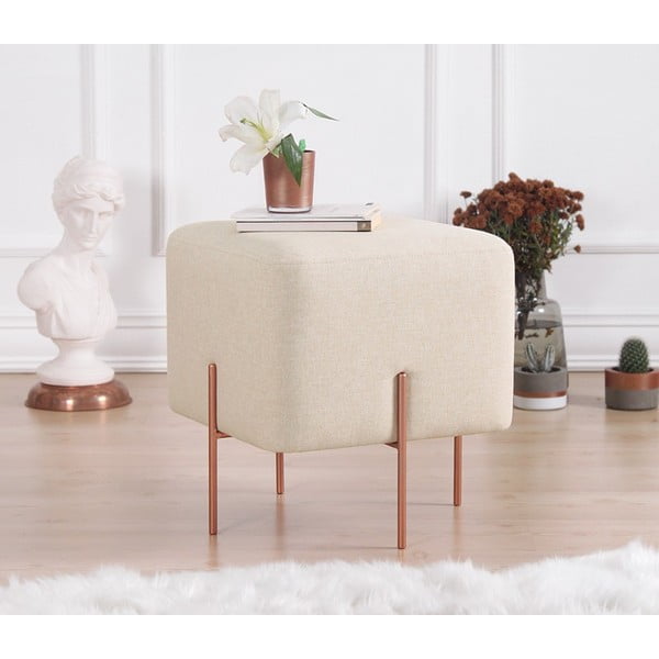 Kremno bel tabure Copper – Artie-image-3