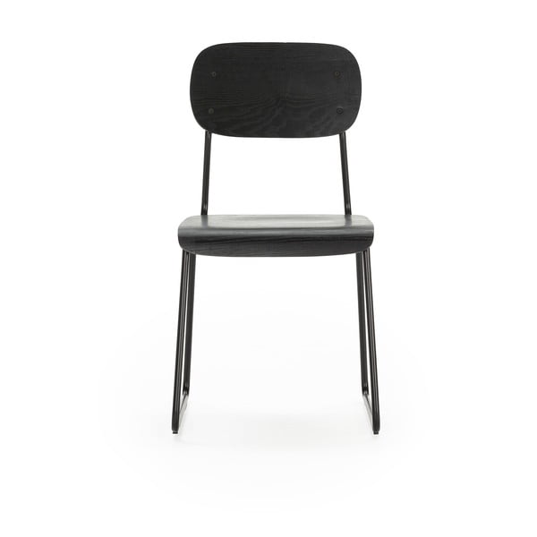 Črni jedilni stoli v kompletu 2 ks Aira – Marckeric-image-2