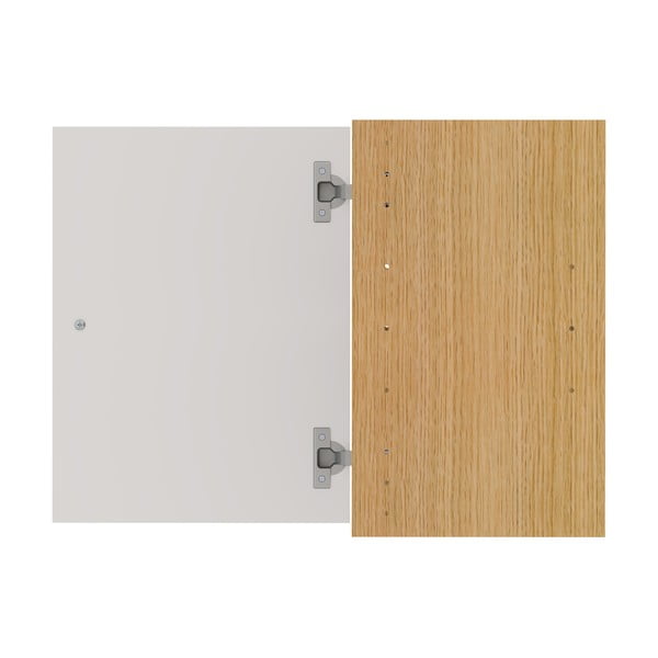 Svetlo siva komponenta z vrati 33x43 cm Z Cube - Tenzo-image-4