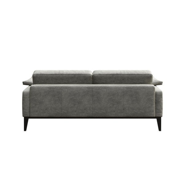 Siva zofa iz umetnega usnja MESONICA Musso, 173 cm-image-3