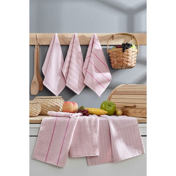 Bombažne kuhinjske krpe v kompletu 6 ks 30x50 cm Sofya – Foutastic