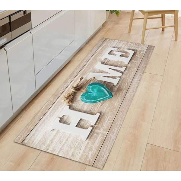 Svetlo rjav pralen tekač 80x200 cm Home – Oyo Concept-image-1