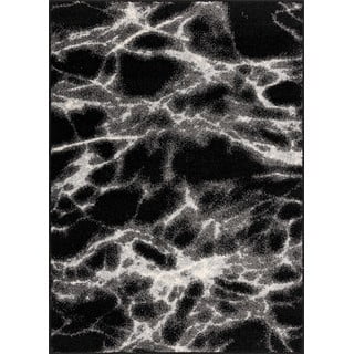 Črna/bela preproga 133x180 cm Avanti – FD
