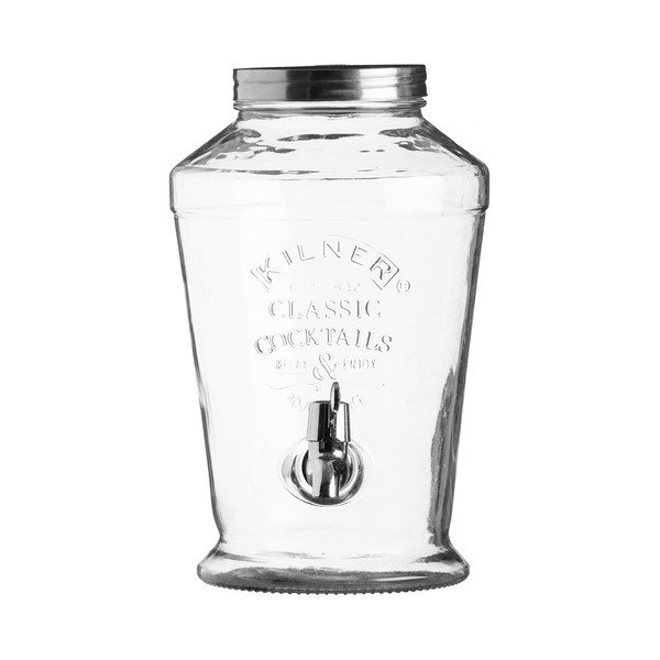 Steklena posoda za koktajle Kilner 6 l