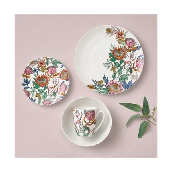 Beli porcelanasti krožniki v kompletu 6 ks ø 27,5 cm Waratah – Maxwell & Williams-image-1