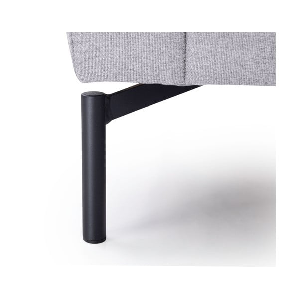 Siva zofa Scandic Vesta, levi kot-image-3