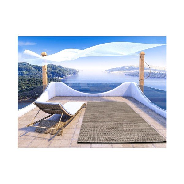Siva preproga Universal Stone Gris, 140 x 200 cm-image-1