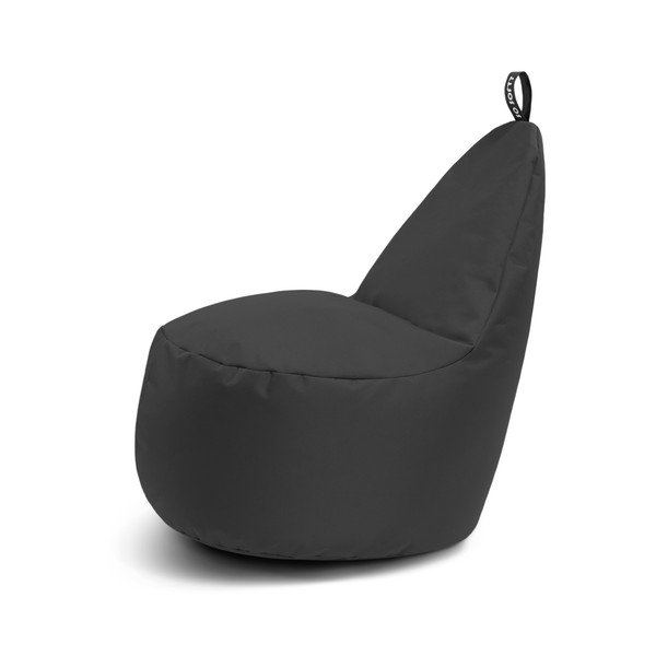 Siva otroška vreča za sedenje Lull M – So Soft?