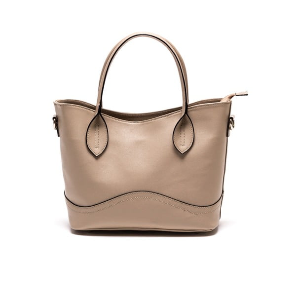 Usnjena torbica Anna Luchini 1108 Fango