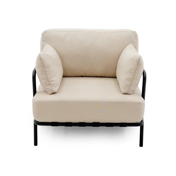 Bež oblazinjen vrtni fotelj Salve – Sit Sit-image-2