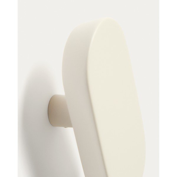 Kremno beli stenski obešalniki v kompletu 2 ks iz masivne bukve Arely – Kave Home-image-4