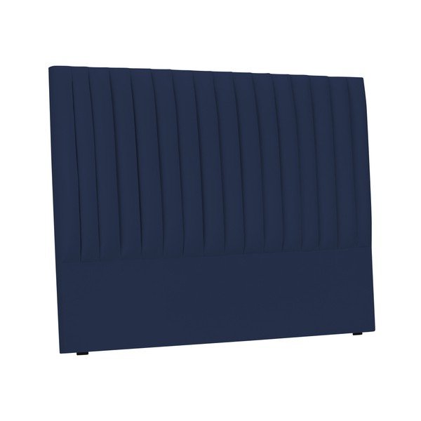 Temno modro oblazinjeno vzglavje 160x120 cm NJ - Cosmopolitan Design-image-2
