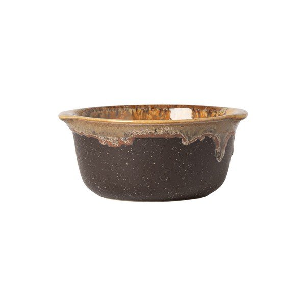 Rjava posoda za maslo iz kamenine Poterie – Casafina-image-2