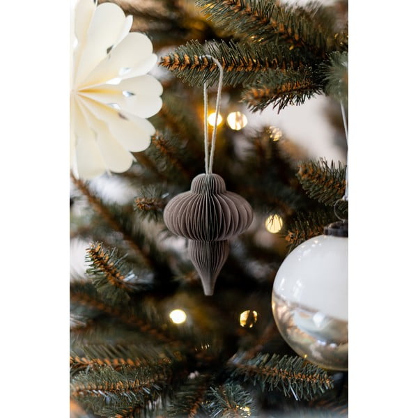 Papirnati okraski za jelko v kompletu 4 ks Milay – Bloomingville-image-2