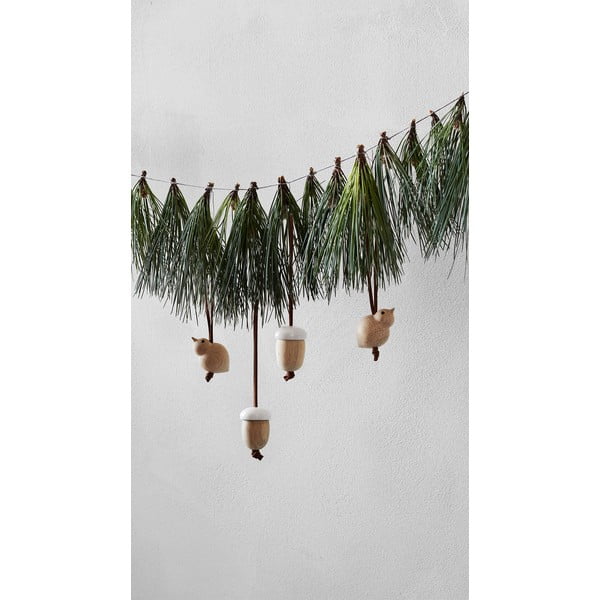 Lesen viseči božični okrasek Kähler Design Nordic Tales-image-1