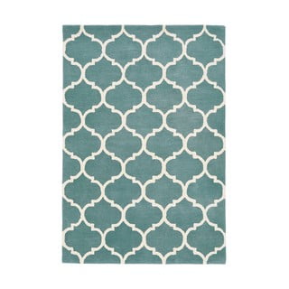 Modra ročno tkana volnena preproga 120x170 cm Albany – Asiatic Carpets