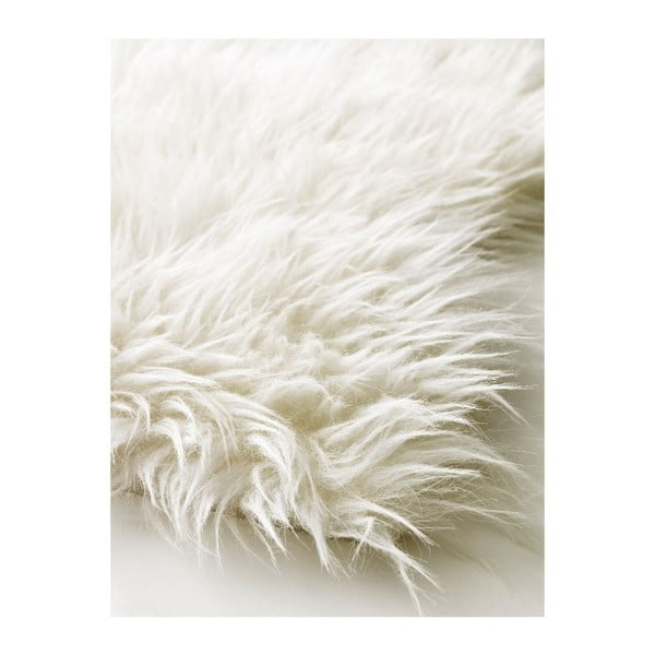 Bela volnena preproga Royal Dream Pure Light, 60 x 120 cm-image-1