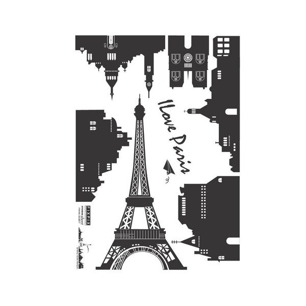 Ambiance Paris Landscape nalepka-image-2