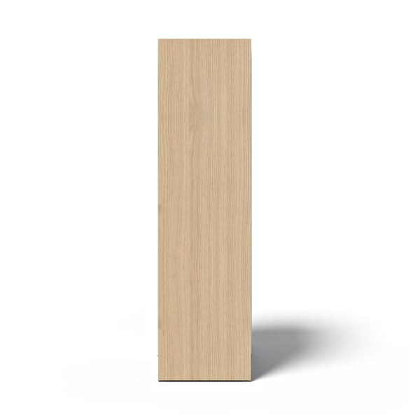 Bela knjižna omara v hrastovem dekorju 40x114 cm Ella - TemaHome-image-3