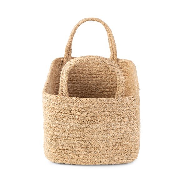 Košara za shranjevanje iz jute Compactor, 24 x 15 cm-image-2