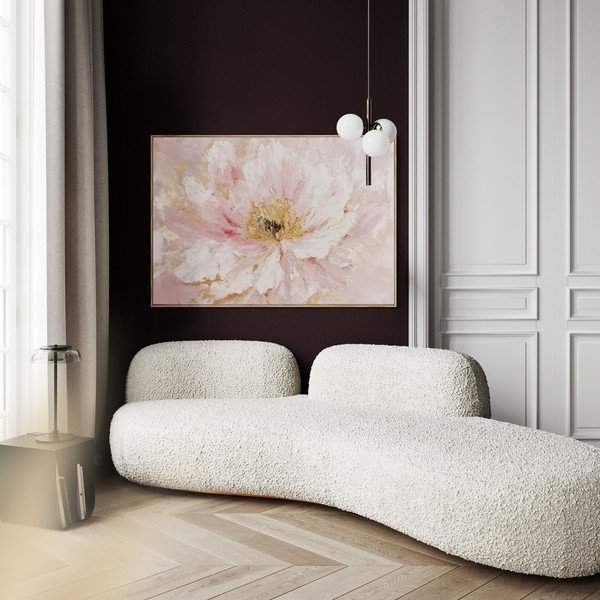 Tiskana slika z okvirjem/na platnu 100x70 cm Floral Whispers – Styler-image-1