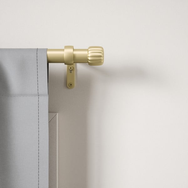 Jeklena karnisa z nastavljivo dolžino v mat zlati barvi 168 - 305 cm Cleo – Umbra-image-1