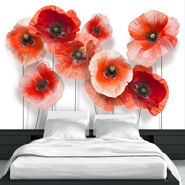 Tapeta velikega formataArtgeist Nine Poppies, 200 x 140 cm-image-1