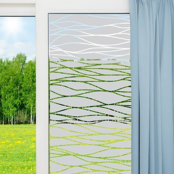 Nalepka za vrata tuš kabine Ambiance The Sea, 100 x 55 cm-image-1