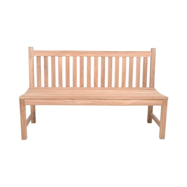 Vrtna klop iz masivnega lesa v naravni barvi Solo – Garden Pleasure