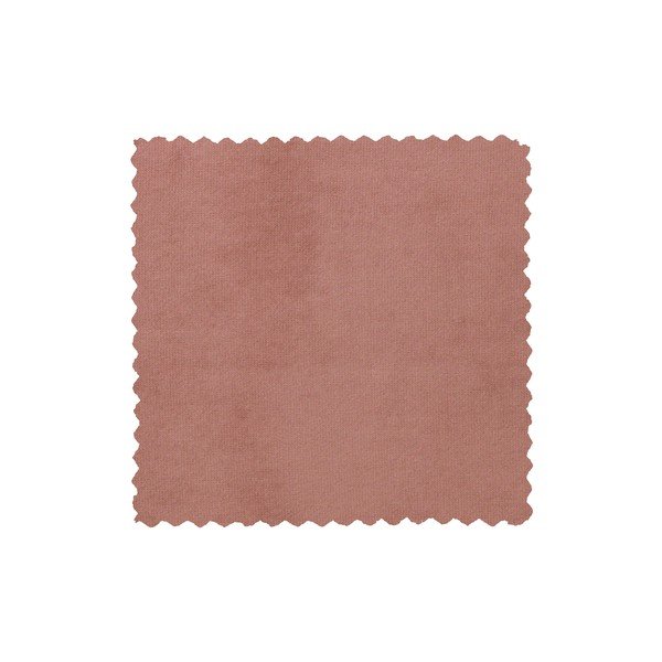 Rožnat žameten puf WOOOD Sara, ⌀ 46 cm-image-3