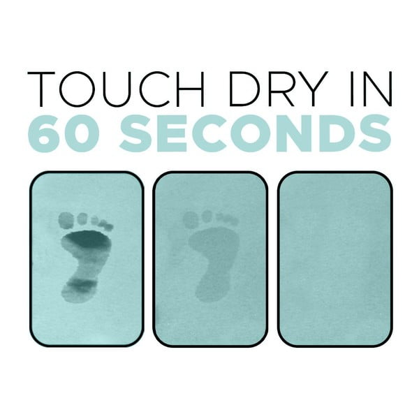 Svetlo modra kopalniška podloga iz diatomejske zemlje 39x60 cm Terrazzo - Artsy Doormats-image-4