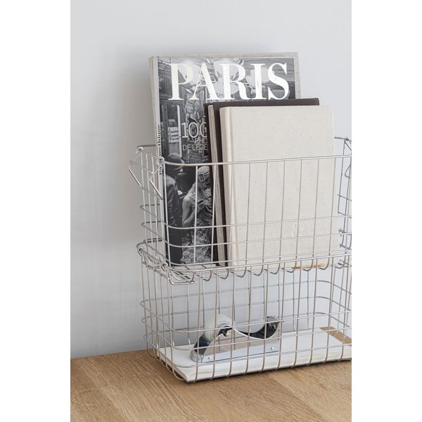 Žična kovinska košara 31x16,5x16 cm Store It – Mette Ditmer Denmark-image-3