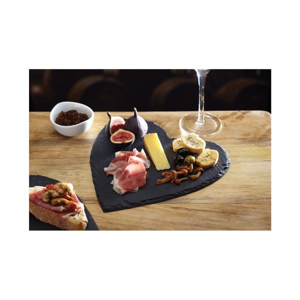 Kitchen Craft Artesa servirni pladenj v obliki srca, 25 cm-image-1