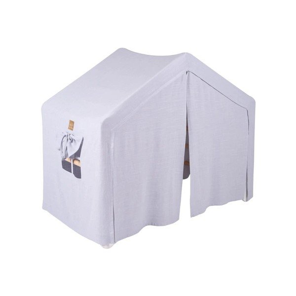 Piklerjev trikotnik iz masivnega bora v modri in naravni barvi 112x61x94 cm Montessori – Meowbaby-image-4