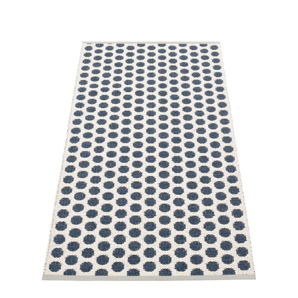 Temno moder zunanji in notranji tekač 70x150 cm Noa Dark Blue – Pappelina-image-2