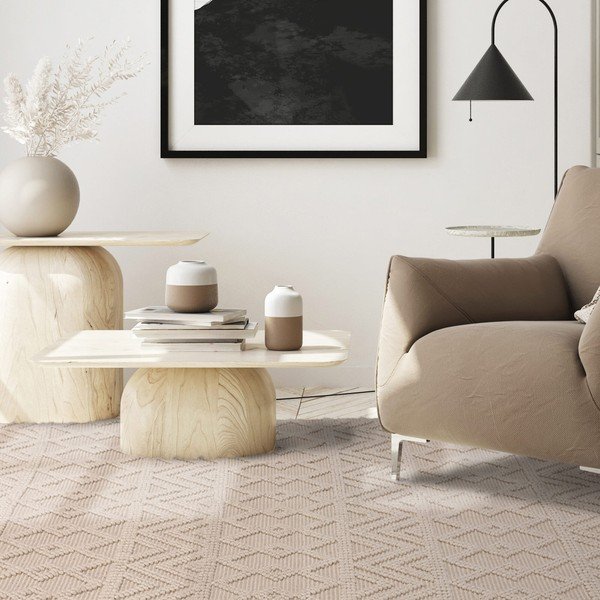 Kremno bela volnena preproga 160x230 cm Asra – Asiatic Carpets-image-1