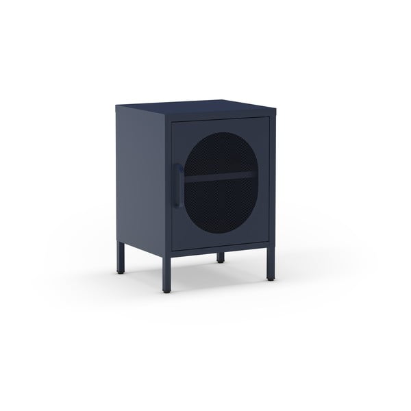 Temno modra kovinska nočna omarica Diora – Marckeric-image-2